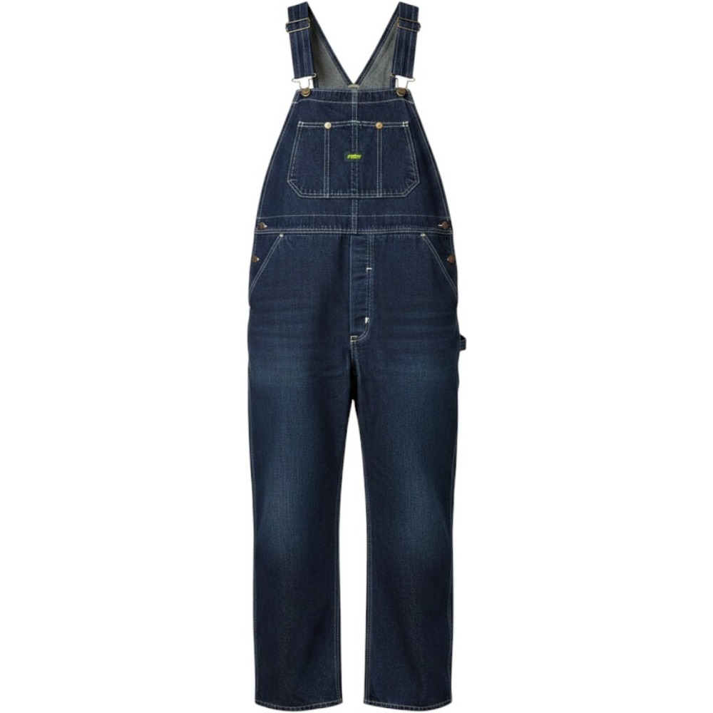 VTG OshKosh B'Gosh Overalls Mens 38x26‎ Dark Blue Vestbak Union Made Denim 90s